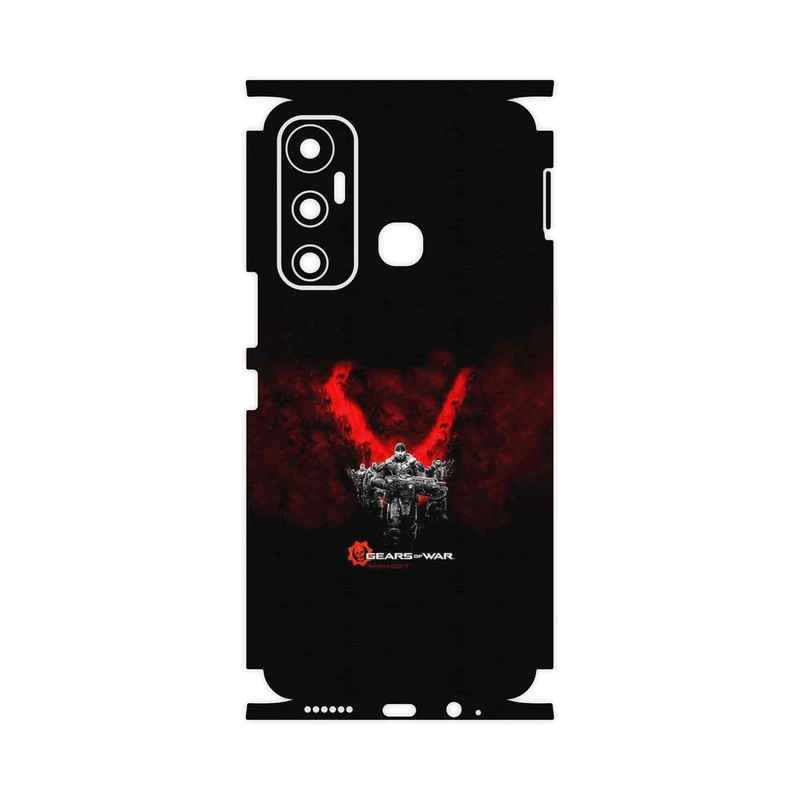 برچسب پوششی ماهوت مدل GEARS_OF_WAR-FullSkin مناسب برای گوشی موبایل اینفینیکس Hot 11