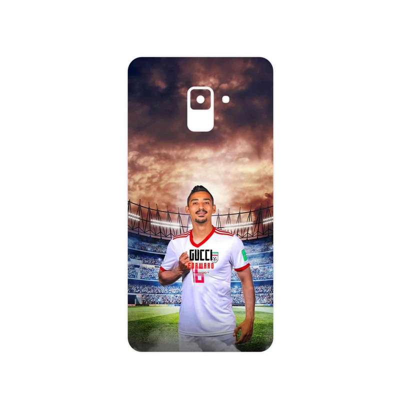 برچسب پوششی ماهوت مدل Reza Ghoochannejhad مناسب برای گوشی موبایل سامسونگ Galaxy A8 Plus 2018