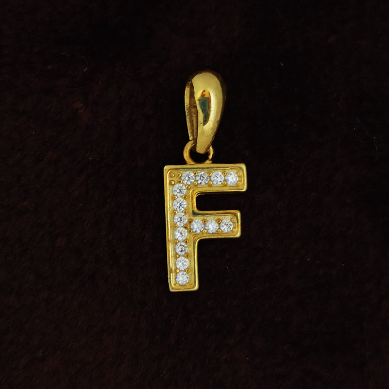 آویز گردنبند نقره سلین کالا مدل F