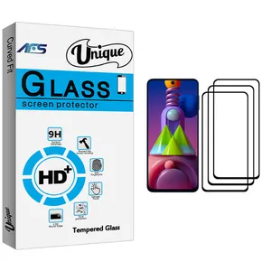 AFS Unique Glass Screen Protector For Samsung Galaxy M51 Pack Of 3