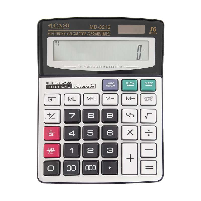 ماشین حساب کاسی مدل MD-3216 ماشین حساب کاسی مدل MD-3216