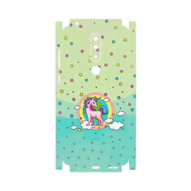 برچسب پوششی ماهوت مدل Rainbow unicorn adventure-FullSkin مناسب برای گوشی موبایل نوکیا 5.1 Plus