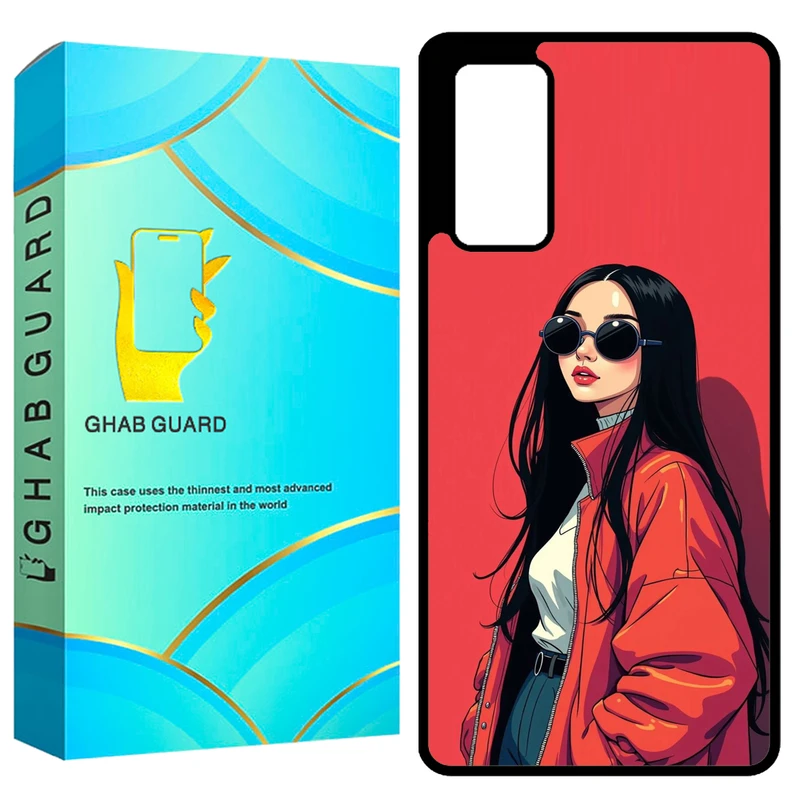 کاور قاب گارد طرح دختر مدل GCHPS20F مناسب برای گوشی موبایل سامسونگ Galaxy S20 FE 4G / S20 FE 5G / S20 FE 2022