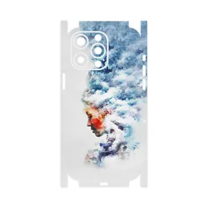 MAHOOT Women and the Cloud Digital Art-FullSkin Cover Sticker for Apple iPhone 15 Pro Max