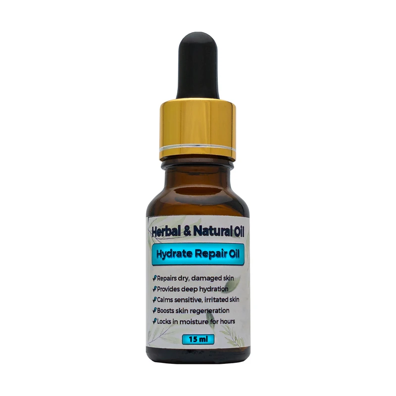 روغن آبرسان و ترمیم‌کننده پوست هربال مدل 5 گیاه حجم 15 میلی لیتر