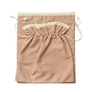 کیسه سبزی مدل چهارخانه بسته 2 عددی