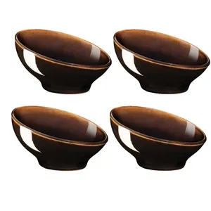 پیاله مادام کوکو مدل BOWL BROWN بسته 4 عددی