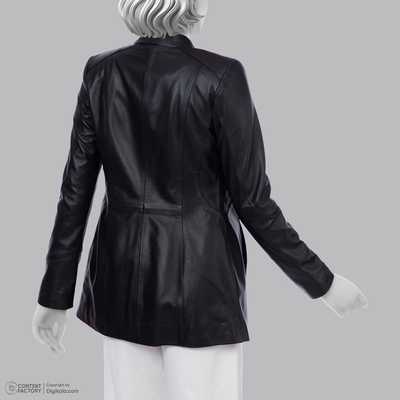 کت چرم زنانه چرم مشهد مدل B0461