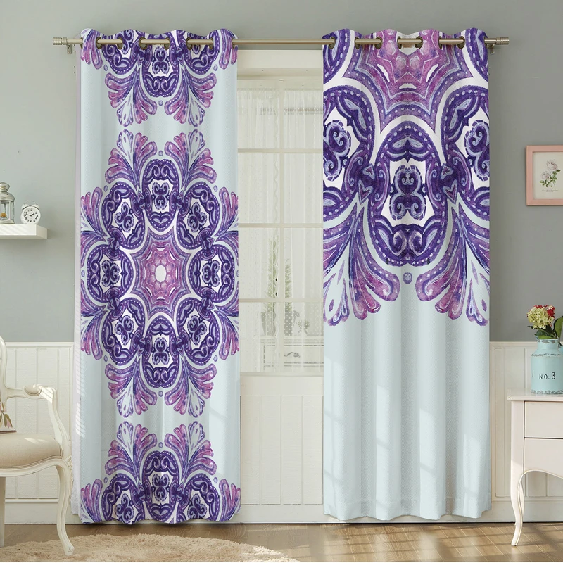 پرده نیروانا طرح مدرن  مدل هازان کد 4471 سایز 140×280 سانتی متر