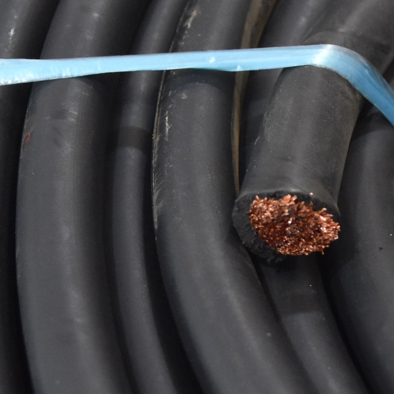 کابل جوشکاری جوشکاب یزد مدل روکش نسوز 14 طول 10 متر