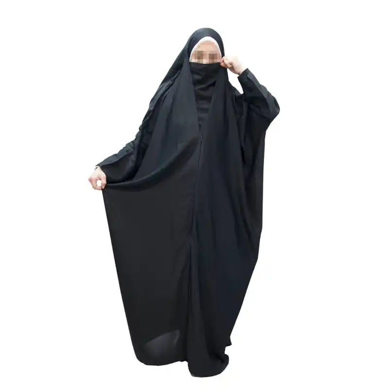 چادر لبنانی مدل زیپ دار