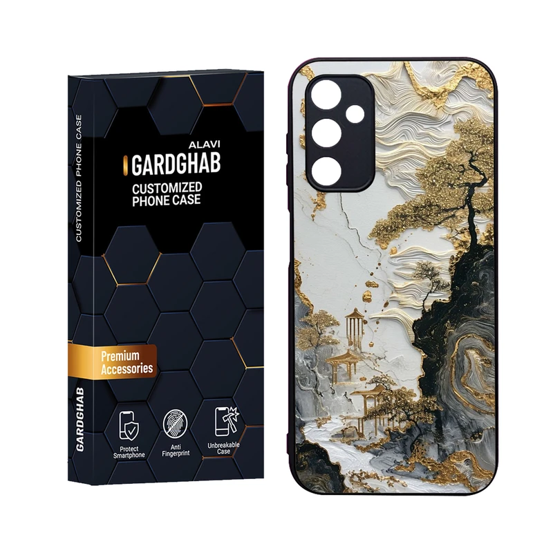 کاور گارد قاب علوی مدل Glass مناسب برای گوشی موبایل سامسونگ Galaxy A14