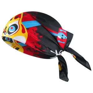 دستمال سر و گردن مدل سر اسکلت