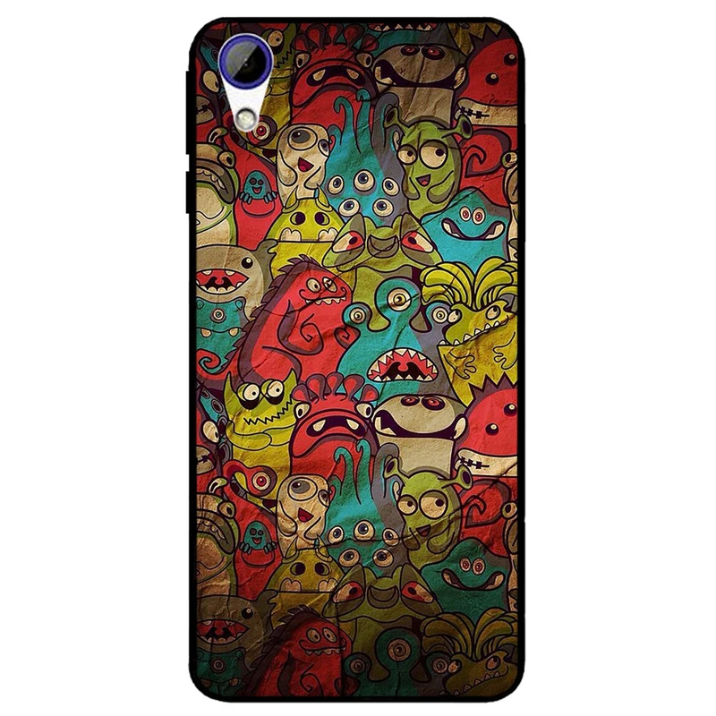 کاور مگافون طرح هیولا مدل 0101 مناسب برای گوشی موبایل اچ تی سی Desire 828 