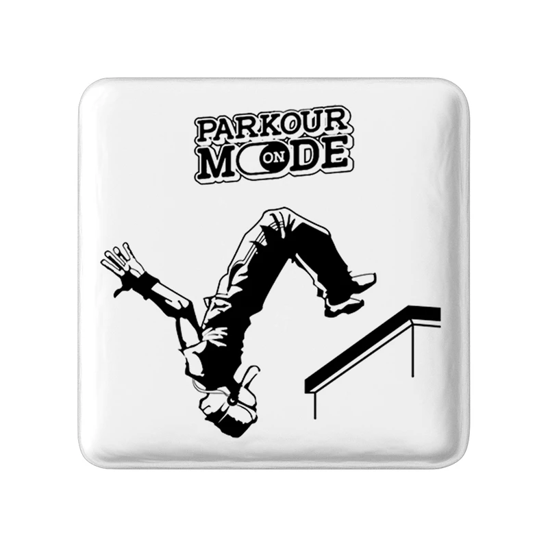 مگنت خندالو طرح پارکور مدل مربعی کد 30398