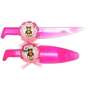 کارد و کفگیر سرو کیک مدل تدی خرسه