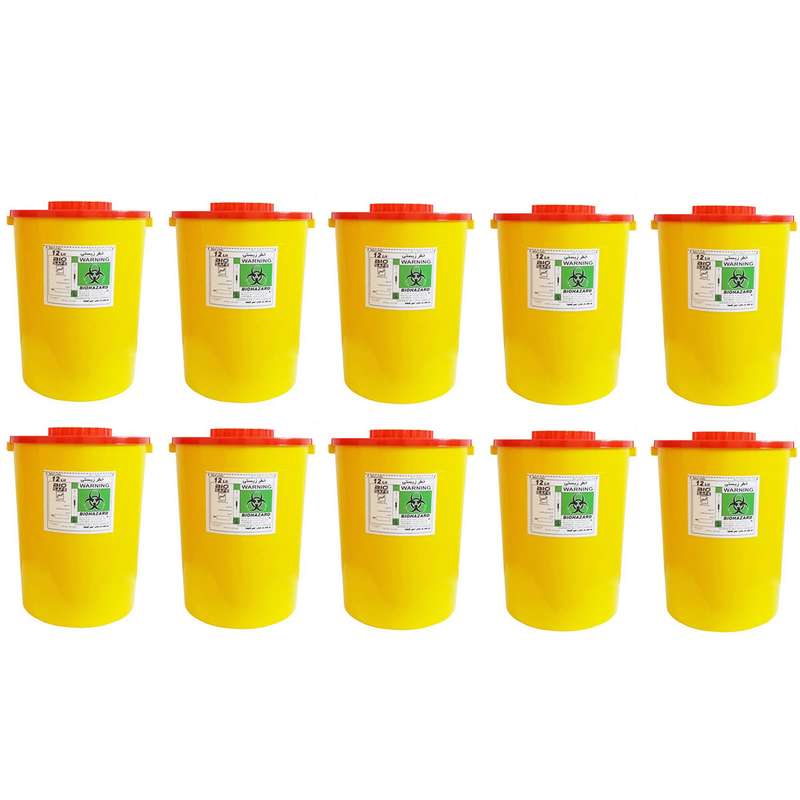 سیفتی باکس بیوسیف کد M700 ظرفیت 12000 میلی لیتر بسته 10 عددی