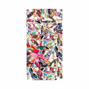 MAHOOT Collage of High heel Shoes-FullSkin Cover Sticker for Motorola Moto G84
