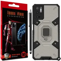   کاور آیرون من مدل Protection مناسب برای گوشی موبایل شیائومی Redmi Note 10 Pro 5G/Poco X3 GT به همراه قلم لمسی