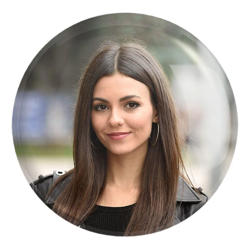 پیکسل خندالو طرح ویکتوریا جاستیس Victoria Justice کد 6419 مدل بزرگ