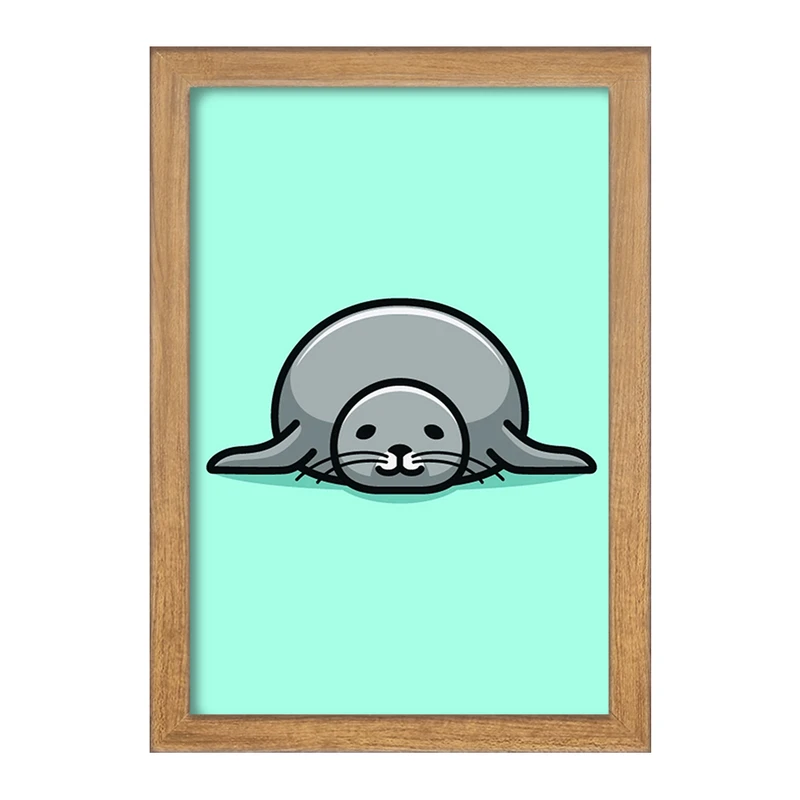 تابلو خندالو مدل حیوانات آبزی فک کد 28159