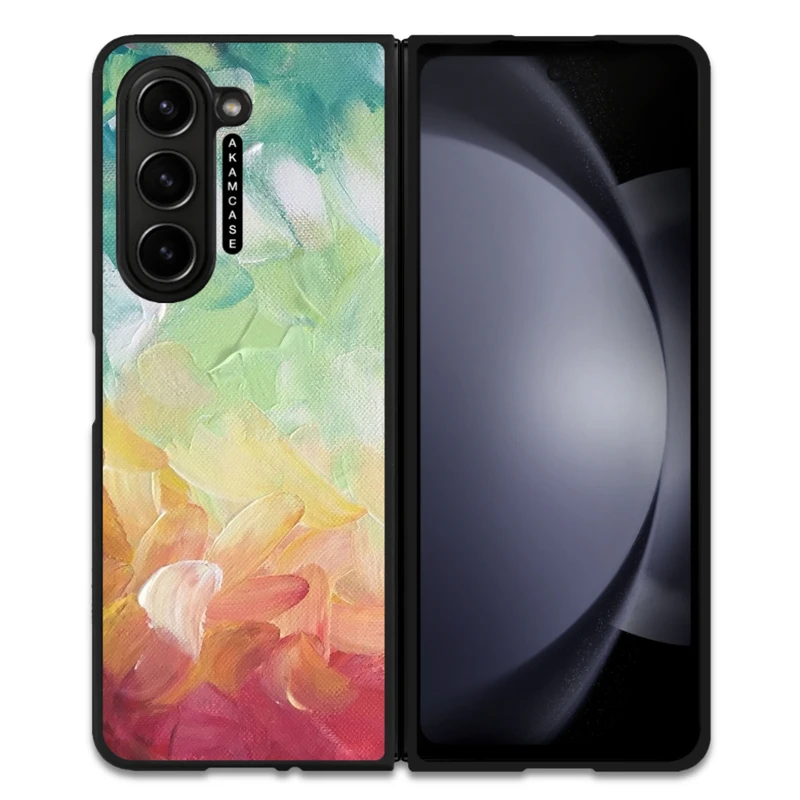 کاور آکام مدل AMC-WSGZFOLD5-WATER COLOR-13 مناسب برای گوشی موبایل سامسونگ Galaxy Z Fold 5