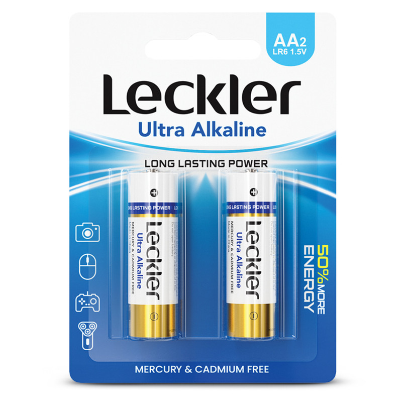 باتری قلمی لکلر مدل Ultra Alkaline بسته دو عددی