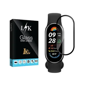 محافظ صفحه نمایش ال کا جی مدل PMMA مناسب برای ساعت هوشمند شیائومی Mi Band 9  
