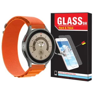 Hard Abd Thick Loop Alpine Band For Samsung Galaxy Watch Active 1 / Active 2 40mm / Active 2 44mm / Watch 3 size 41mm / Galaxy Watch 4 40mm / watch 4 42mm / watch 4 44mm / watch 4 46mm