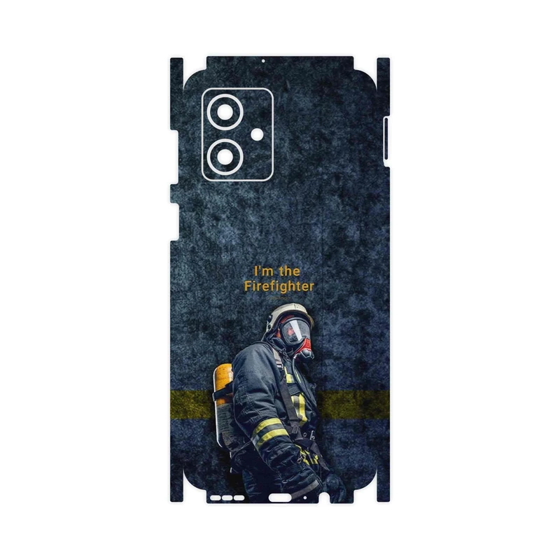 برچسب پوششی ماهوت مدل Firefighter-FullSkin مناسب برای گوشی موبایل موتورولا Moto G54