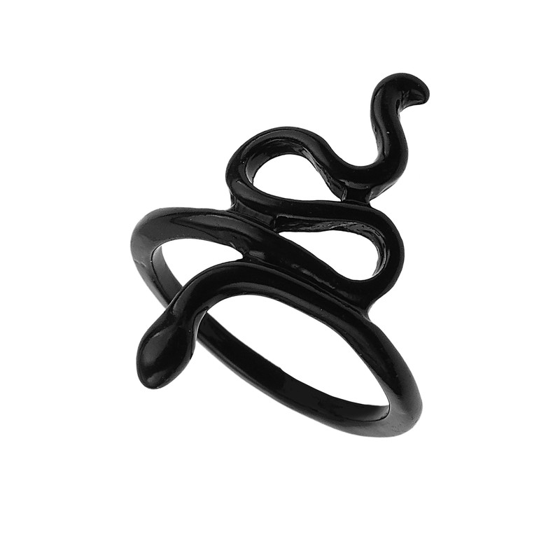 انگشتر زنانه مدل مار اسپرت کد 689331 مجموعه 5 عددی