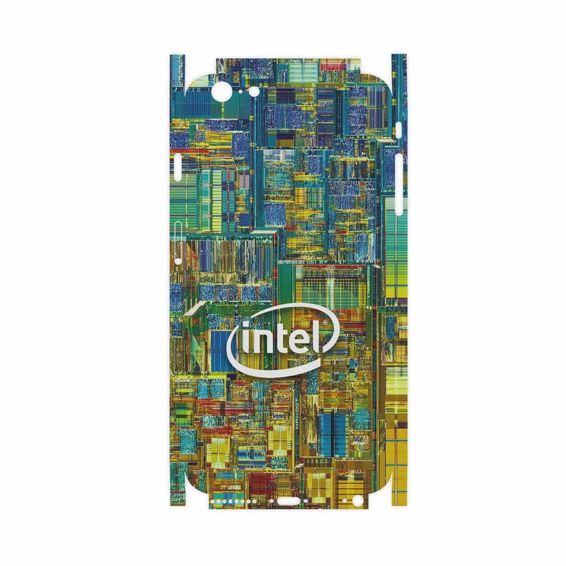 برچسب پوششی ماهوت مدل Intel Brand-FullSkin مناسب برای گوشی موبایل اپل iPhone 6s Plus