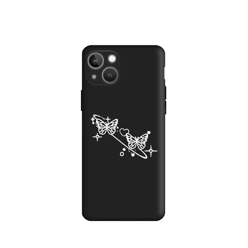 کاور قاب گارد طرح پروانه ای کد s10299 مناسب برای گوشی موبایل اپل iphone 13 mini