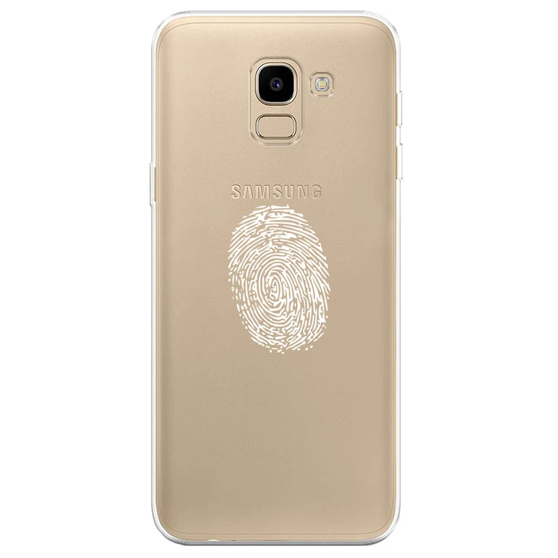 کاور مگافون طرح اثر انگشت مدل C62-W مناسب برای گوشی موبایل سامسونگ Galaxy J6 2018