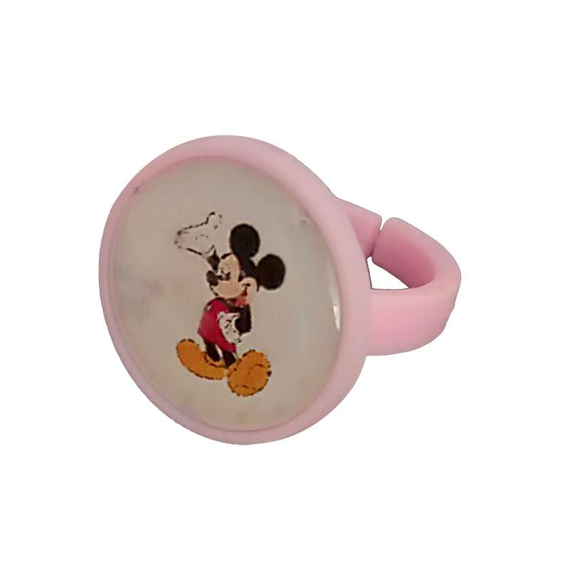 انگشتر دخترانه مدل میکی کد 9 انگشتر دخترانه مدل میکی کد 9