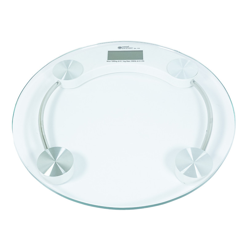 ترازو دیجیتال سارینا مدل SA-152 طرح گرد ترازو دیجیتال سارینا مدل SA-152 طرح گرد
