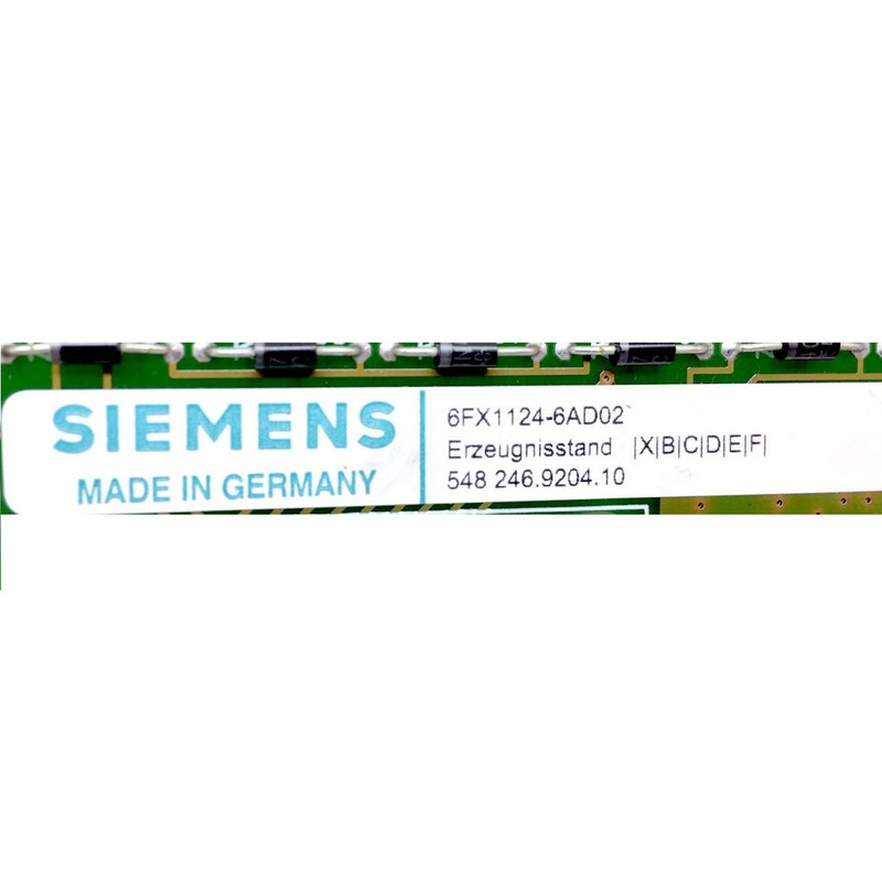 کارت ورودی-خروجی زیمنس مدل 6FX1124-6AD02