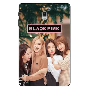 کاور مگافون طرح بلک پینک مدل 8253 مناسب برای تبلت سامسونگ Galaxy Tab S4 10.5 2018 / T830 / T835 