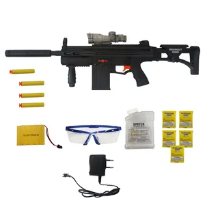 تفنگ بازی مدل ASSAULT KING کد 215 مجموعه 14 عددی 