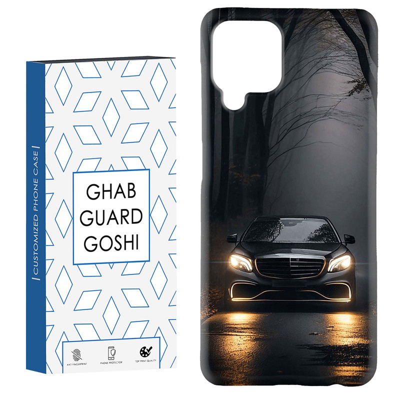 کاور قاب گارد گوشی طرح ماشین بنز کد Dimo-093 مناسب برای گوشی موبایل سامسونگ Galaxy A12 / Galaxy M12