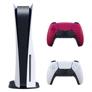 کنسول بازی سونی مدل PlayStation 5 ظرفیت 825 گیگابایت به همراه دسته اضافی