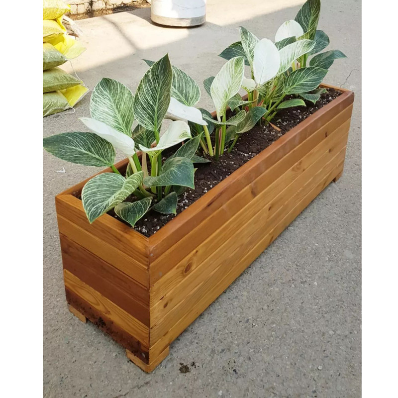 گلدان مدل چوبی کد 1770r4