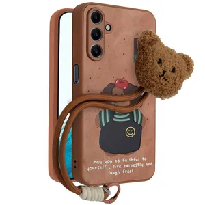 کاور مدل Doxie Grip مناسب برای گوشی موبایل سامسونگ Galaxy A55 به همراه بند آویز