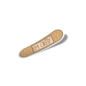 استیکر لپ تاپ لولو طرح همه چی خوبه Its Ok کد 826