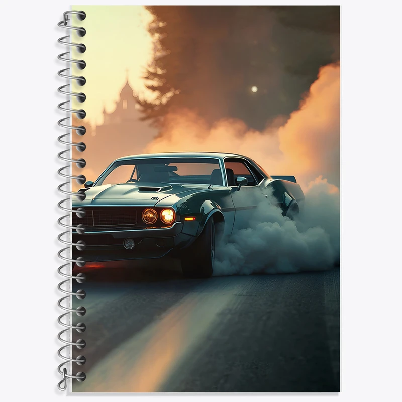 دفتر نت موسیقی 50 برگ خندالو طرح ماشین اسپرت کد F5209