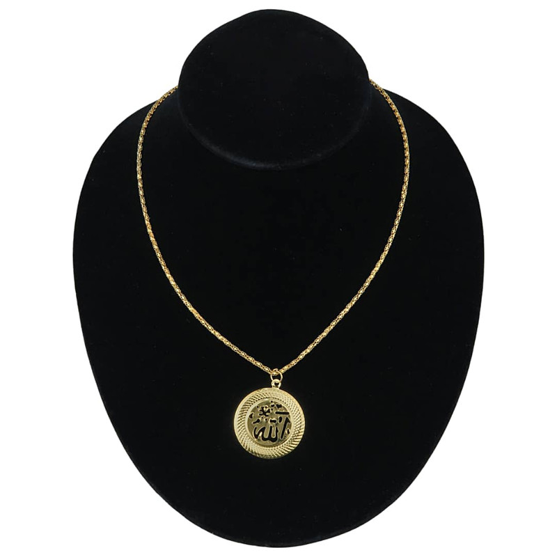 گردنبند دخترانه مدل الله گرد