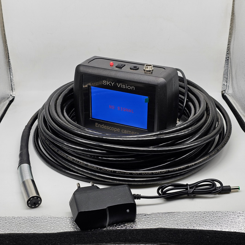 دوربین آندوسکوپی صنعتی اسکای ویژن مدل 15m به همراه مانیتور مخصوص