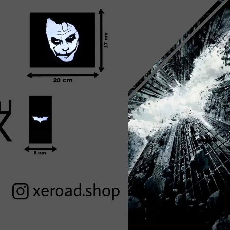 چراغ رومیزی مدل Dark knight