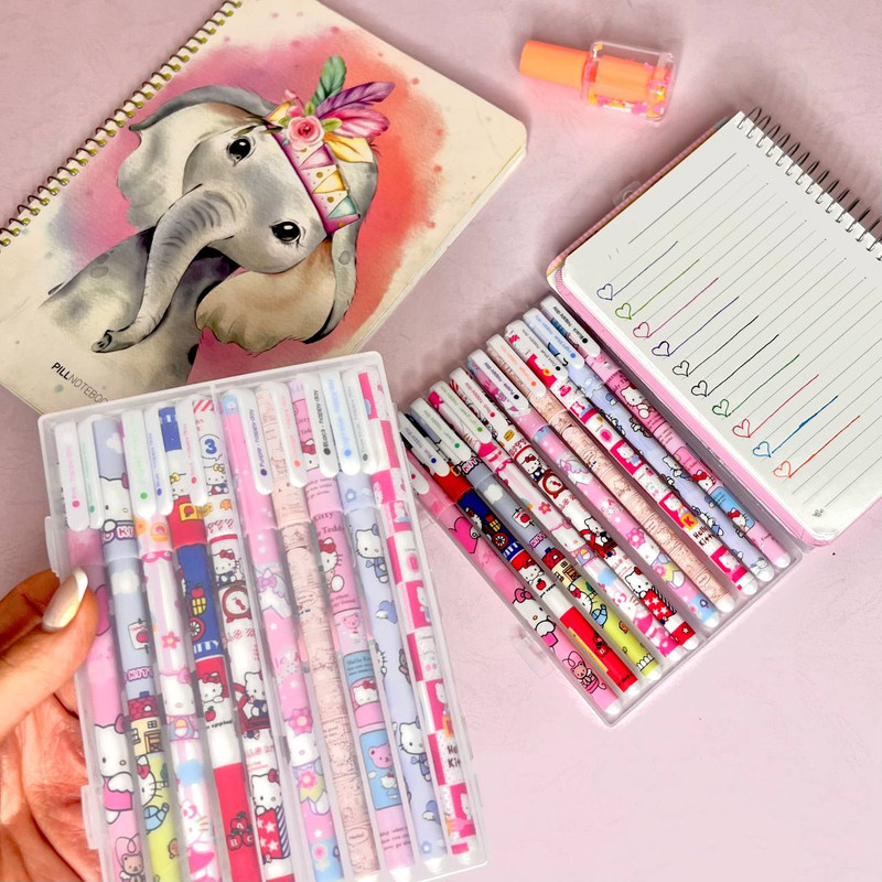 روان نویس طرح کیتی بسته 10عددی