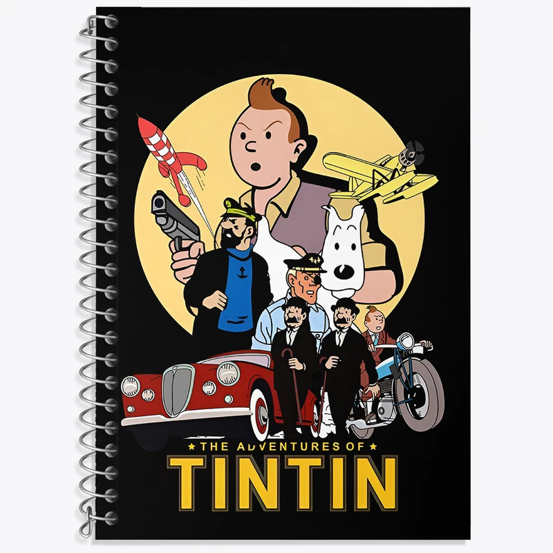 دفتر نت موسیقی 50 برگ خندالو طرح ماجراهای تن تن کد N2006